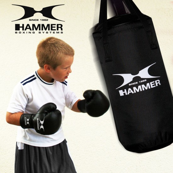 Hammer Boxing Kinderbokshandschoenen Blitz - PU - Zwart6 OZ