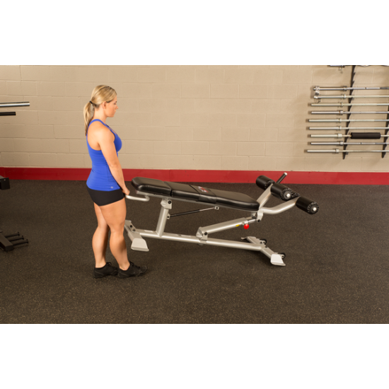 Pro Clubline SAB500 Professionele Ab Bench