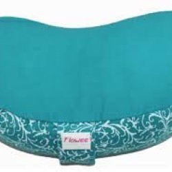 Meditatiekussen Halve maan Flowee (Turquoise)
