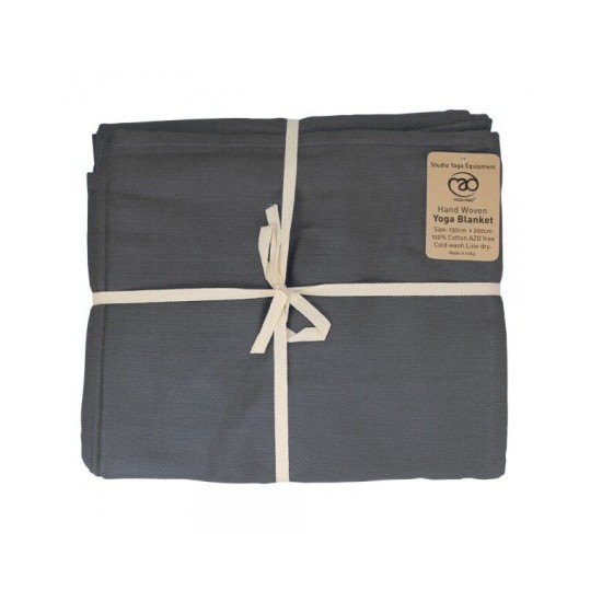 Handgeweven katoenen deken