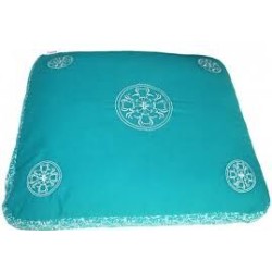 Zabuto Meditatiekussen 80 x 70 x 7 cm Turquoise