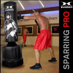 Hammer Freestanding bag Sparring Pro - met trefpunten - verstelbaar in hoogte