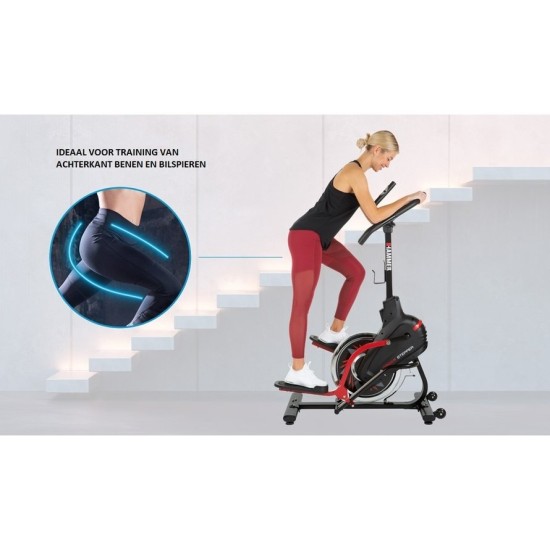 Hammer Fitness Cross Stepper - Crosstrainer en stepper in één