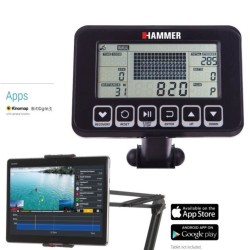 Hammer Fitness Ocean One Roeitrainer - met Tablethouder Hammer Fitness Ocean One Roeitrainer - met Tablethouder