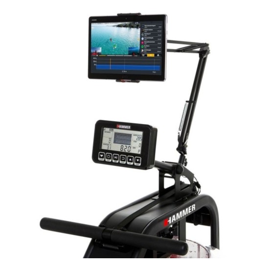 Hammer Fitness Ocean One Roeitrainer - met Tablethouder