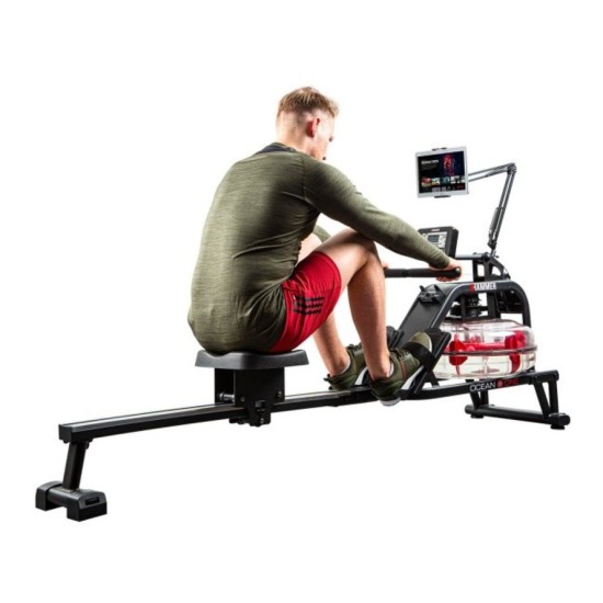 Hammer Fitness Ocean One Roeitrainer - met Tablethouder