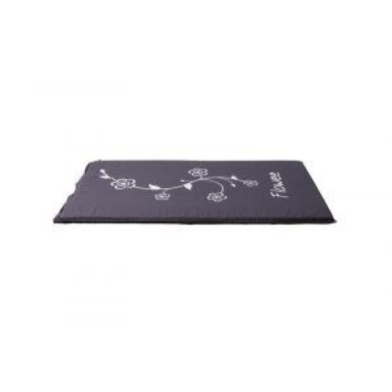 Spijkermat Flowee groot Grijs-Wit