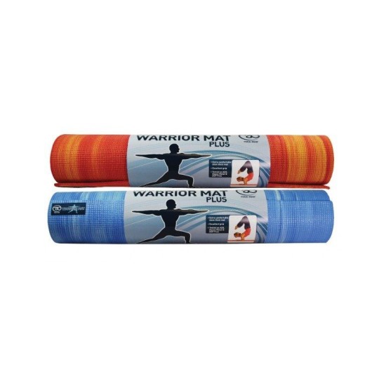 Warrior Plus Mat 183cmx60cmx6mm Blauw