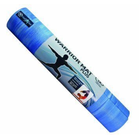Warrior Plus Mat 183cmx60cmx6mm Blauw