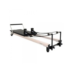 C2 Pro RC Pilates Reformer met hout effect 