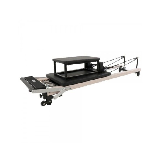 Frame Sitting Box van Align-Pilates voor een pilates reformer