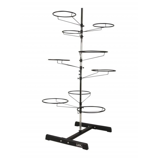 Gymball rack black 9 ballen