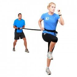 Variabele resistance trainer met Slastix clip en harnas