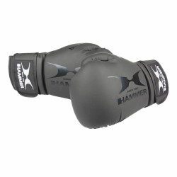 Hammer Bokshandschoenen HAWK - Mat Zwart (meshlaag)