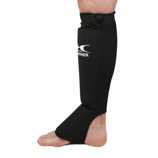 Hammer Boxing Scheenbeschermers Tech- Zwart