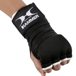 Hammer Boxing binnenhandschoenen Elastic Fit - zwart