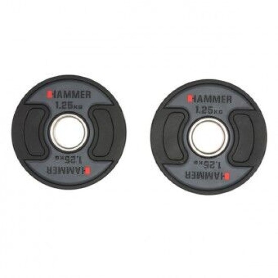 Hammer PU Olympische Halterschijven per Paar (1,25 t/m 25 kg)