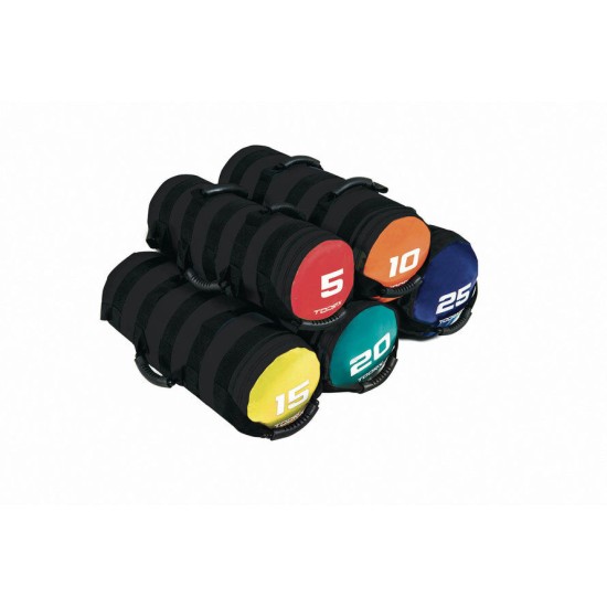 Toorx Powerbag 20 kg met 6 hendels - groen - zwart