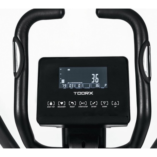Toorx Fitness ERX-3000 Crosstrainer - semiprofessioneel inzetbaar - met Bluetooth en Kinomap