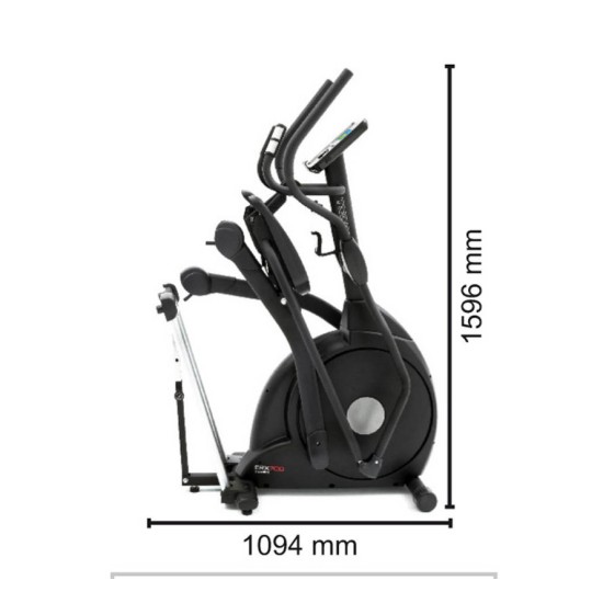Toorx Fitness ERX-700 Front-Driven Crosstrainer - Inklapbaar