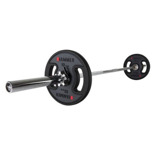 Hammer - Olympische Halterstang 222 cm - max 400 kg