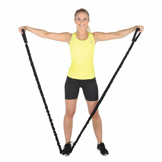 Hammer Fitness Weerstandsband Zwart - Weerstand: Zwaar