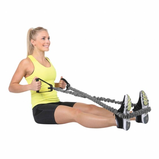 Hammer Fitness Weerstandsband Grijs - Weerstand: Medium