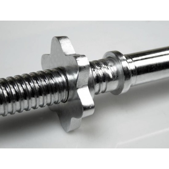 Hammer EZ-CURL Stang 120 cm met sluitringen