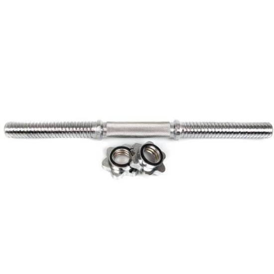 Hammer Dumbbell Stang XL 48 cm met sluitringen