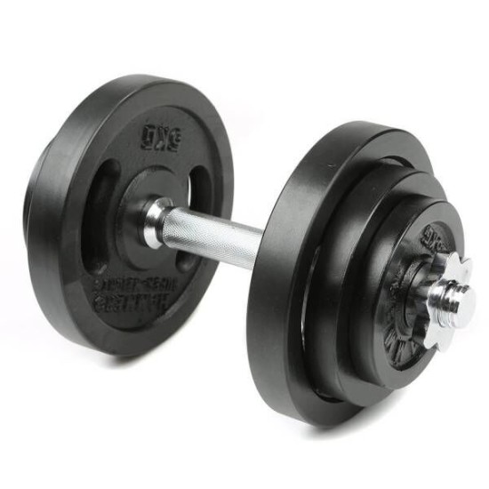 Hammer Dumbbell Set Zwart 20 kg