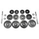 Hammer Dumbbell Set Zwart 40 kg (2x 20kg)