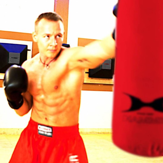 Hammer Boxing Bokshandschoenen PREMIUM FITNESS - buffelleer - zwart12 OZ