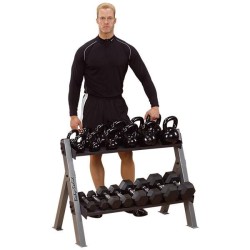 Body-Solid Dual Dumbbell & Kettlebell Rack GDKR100 Body-Solid Dual Dumbbell & Kettlebell Rack GDKR100