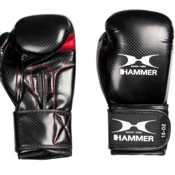 Hammer Boxing Bokshandschoenen X-Shock Lady - PU - Zwart/Rood10 OZ