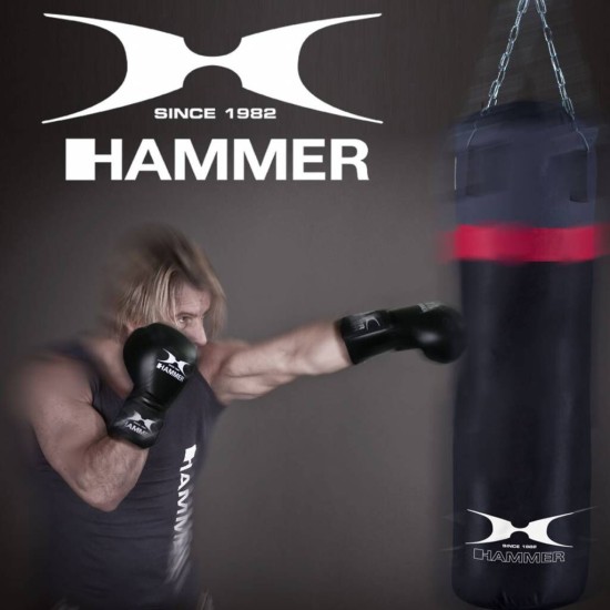 Hammer Boxing Bokshandschoenen Fit - PU -  Zwart of Rood12 OZ - Rood