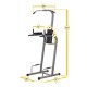 Powerline Vertical Knee Raise Chin Dip - PVKC83X
