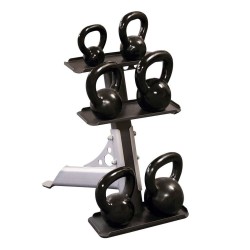 Body-Solid 3-Pair Kettlebell Rack GDKR50 Body-Solid 3-Pair Kettlebell Rack GDKR50