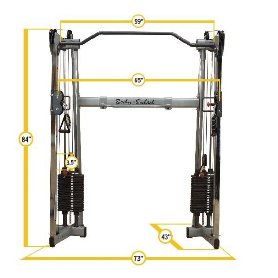 Body-Solid GDCC200 - Functional Trainer