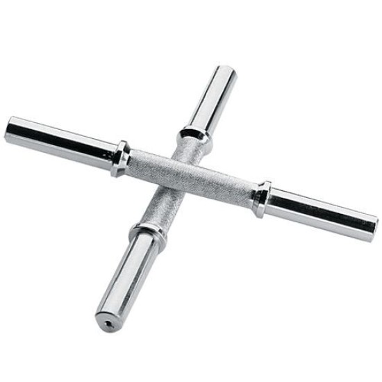 BodyTrading STDH35 - Standaard Dumbbell Stang - 35cm - 25mm