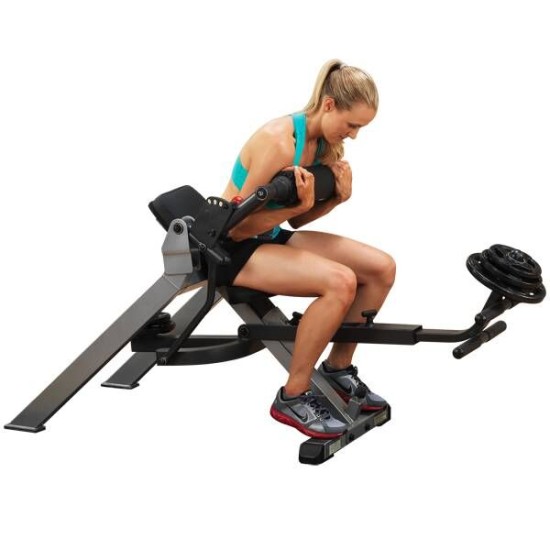 Body-Solid Semi-Recumbent Dual Ab Bench GAB350