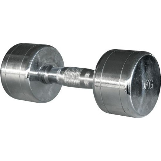 Chromen Dumbbells 1 t/m 10 kg