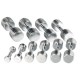 Chromen Dumbbells 1 t/m 10 kg