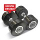 Bodytrading Rubber Dumbbell Pro Style verkocht per paar
