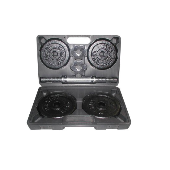 Toorx Dumbbellset 10 kg met Koffer