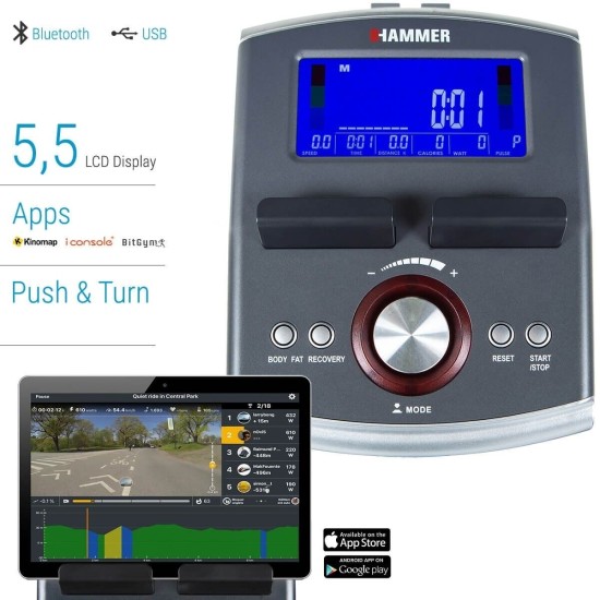 Hammer Comfort Motion BT Ligfiets