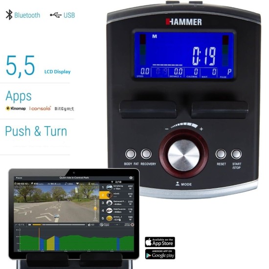 Hammer Cardio Motion BT Ergometer