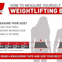 RDX 4PB Suède Leder Powerlifting RiemLarge