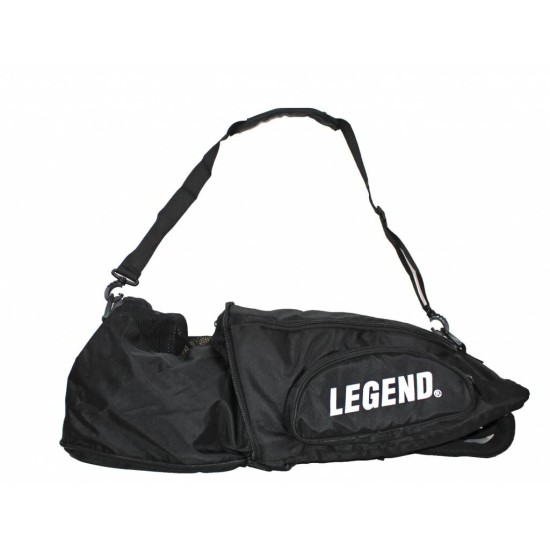 Sporttas Legend aanpasbaar backpack tas 2 in 1 zwart