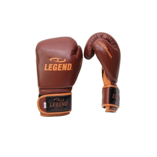 Bokshandschoenen Bruin powerfit Protect - Maat: 10oz