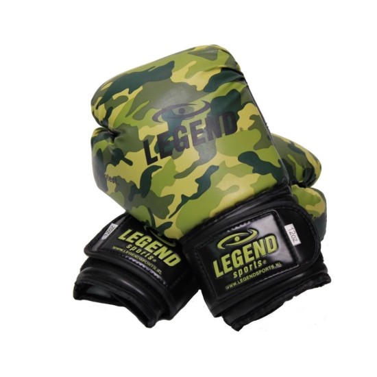 Bokshandschoenen Camo Army powerfit Protect - Maat: 14oz
